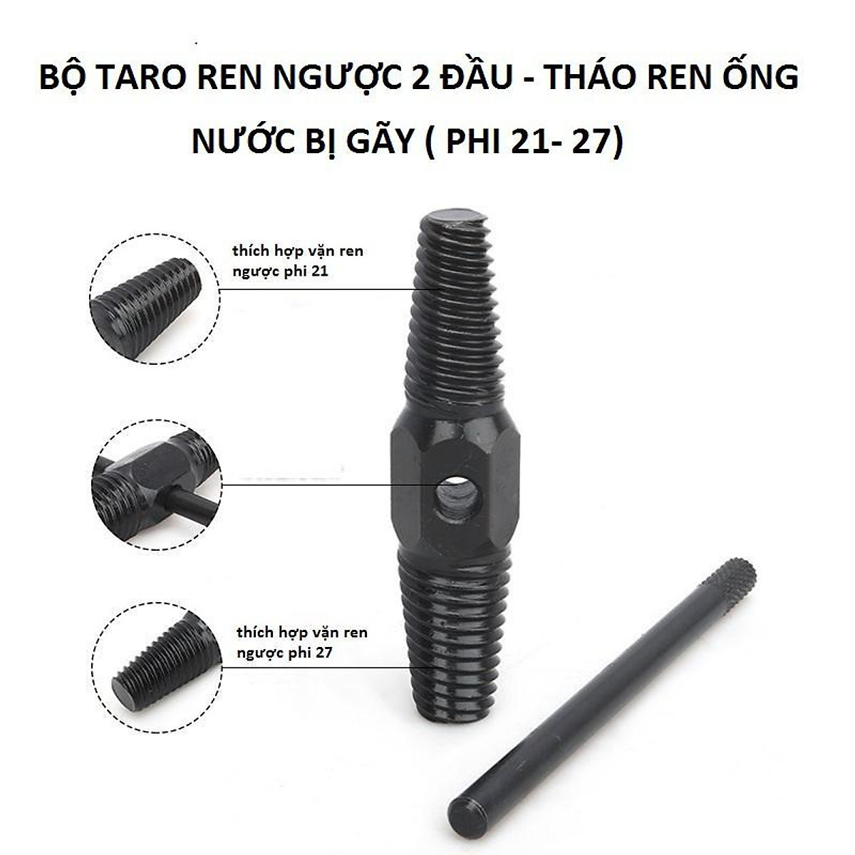 Bộ mở ốc gãy 2 đầu LS+