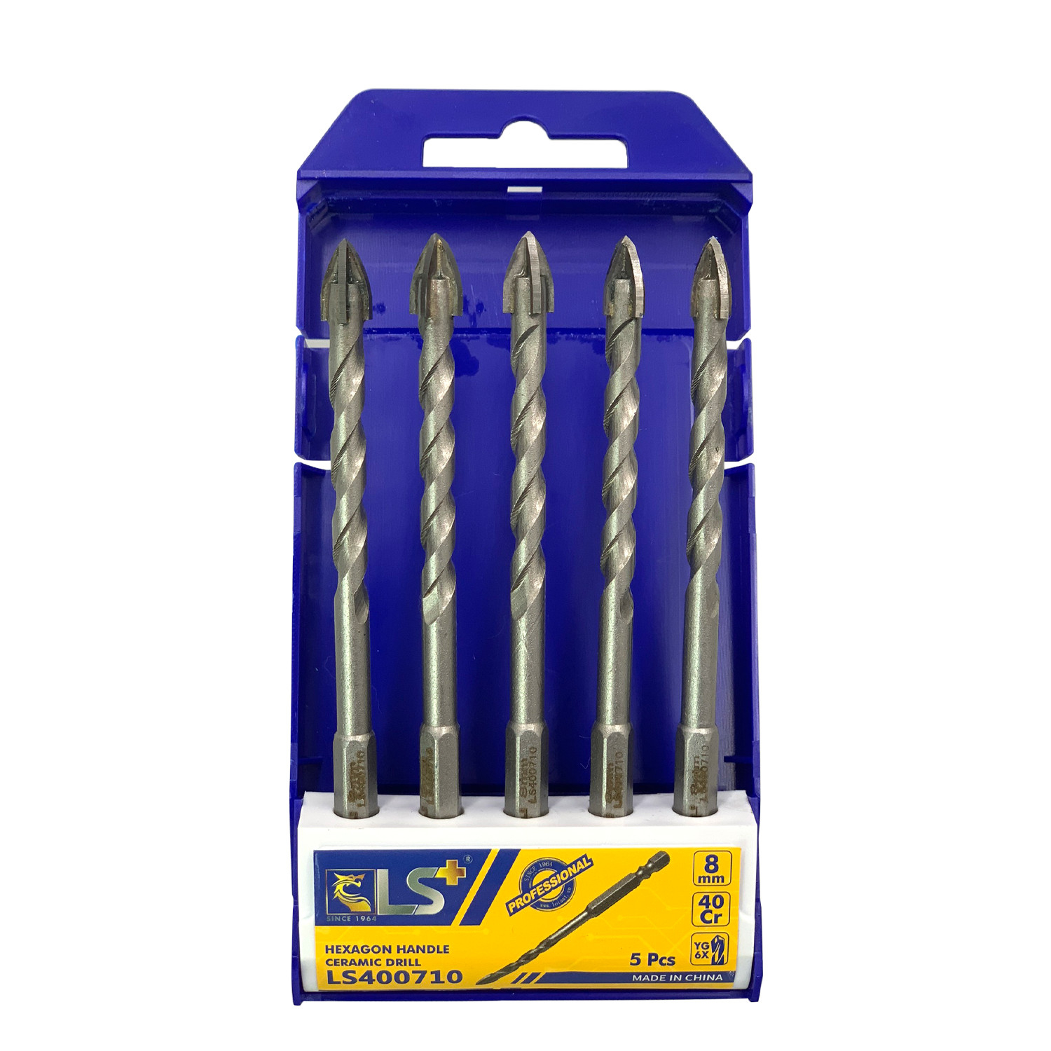 Mũi khoan đa năng lục giác 4 cạnh vỉ 5 LS+