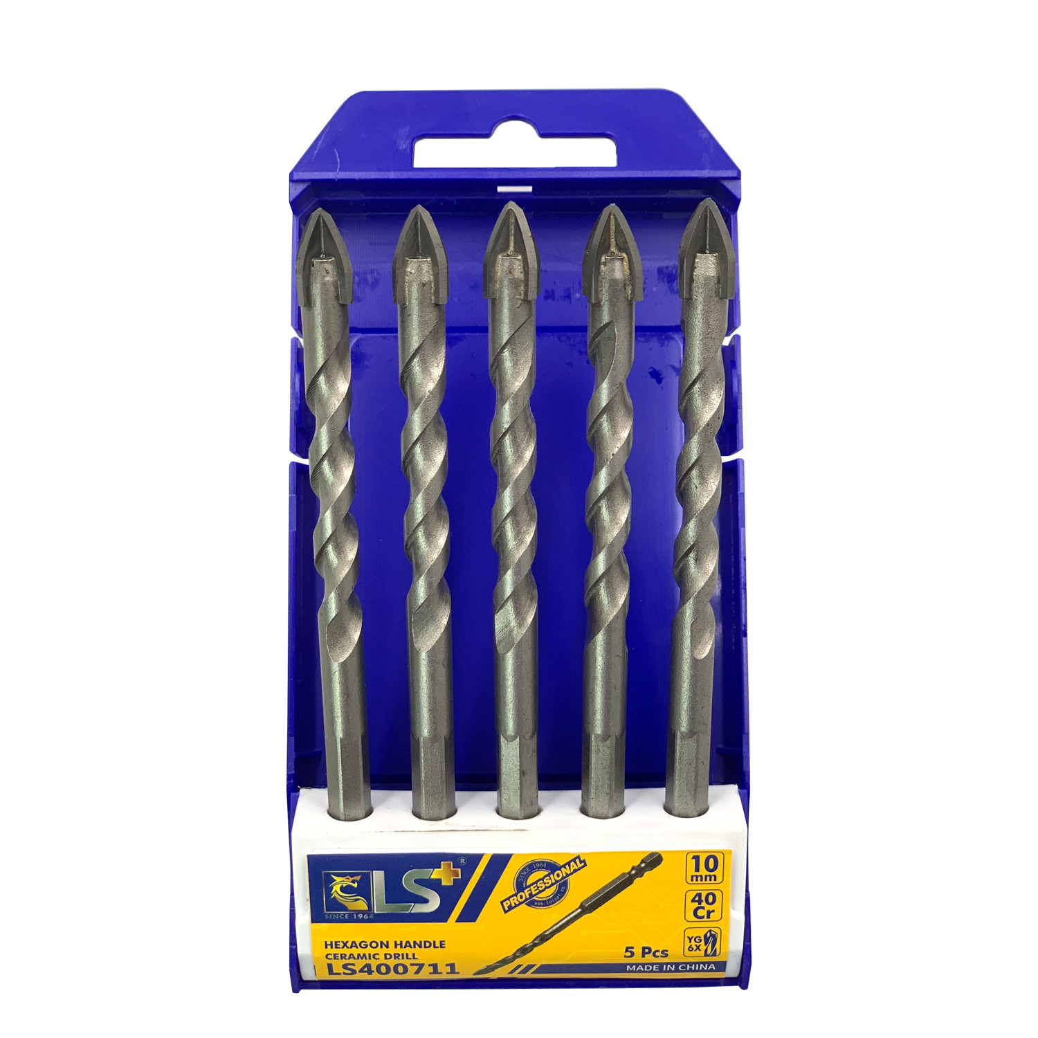 Mũi khoan đa năng lục giác 4 cạnh vỉ 5 LS+