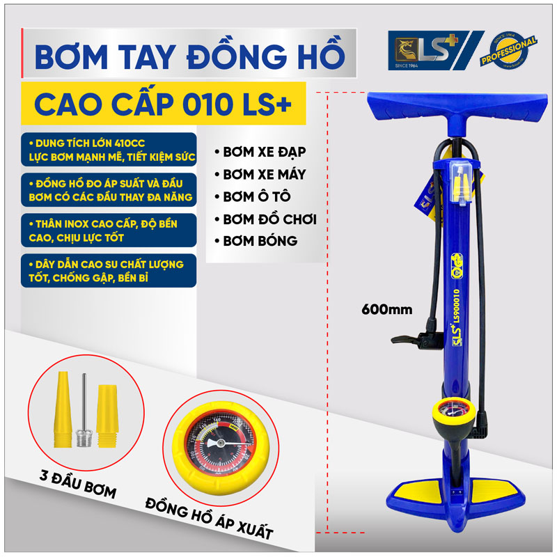 Bơm Tay Cao Cấp 010 LS+