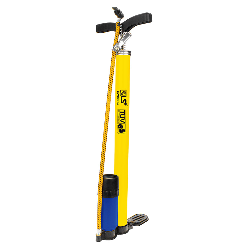 Bơm tay đồng hồ vàng xanh LS+