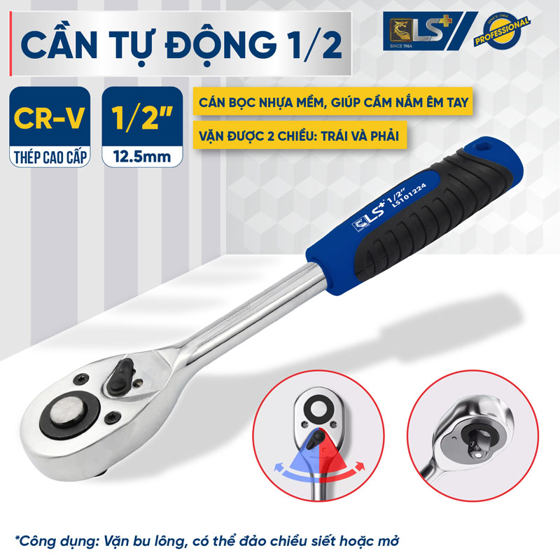 Cần tự động 24 răng LS+