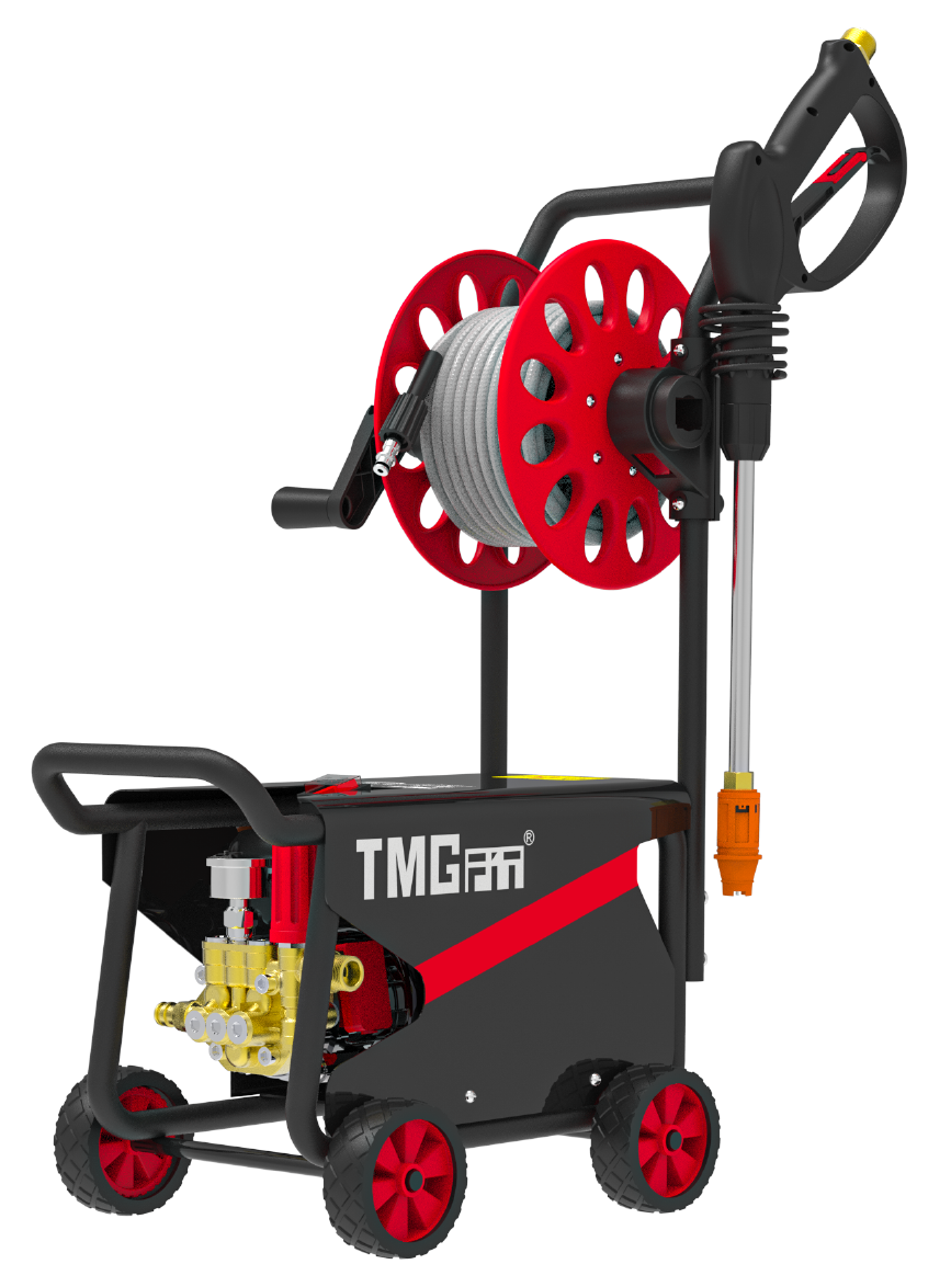 Máy Xịt Rửa Cao Áp Đẩy Tay 2000W 8032