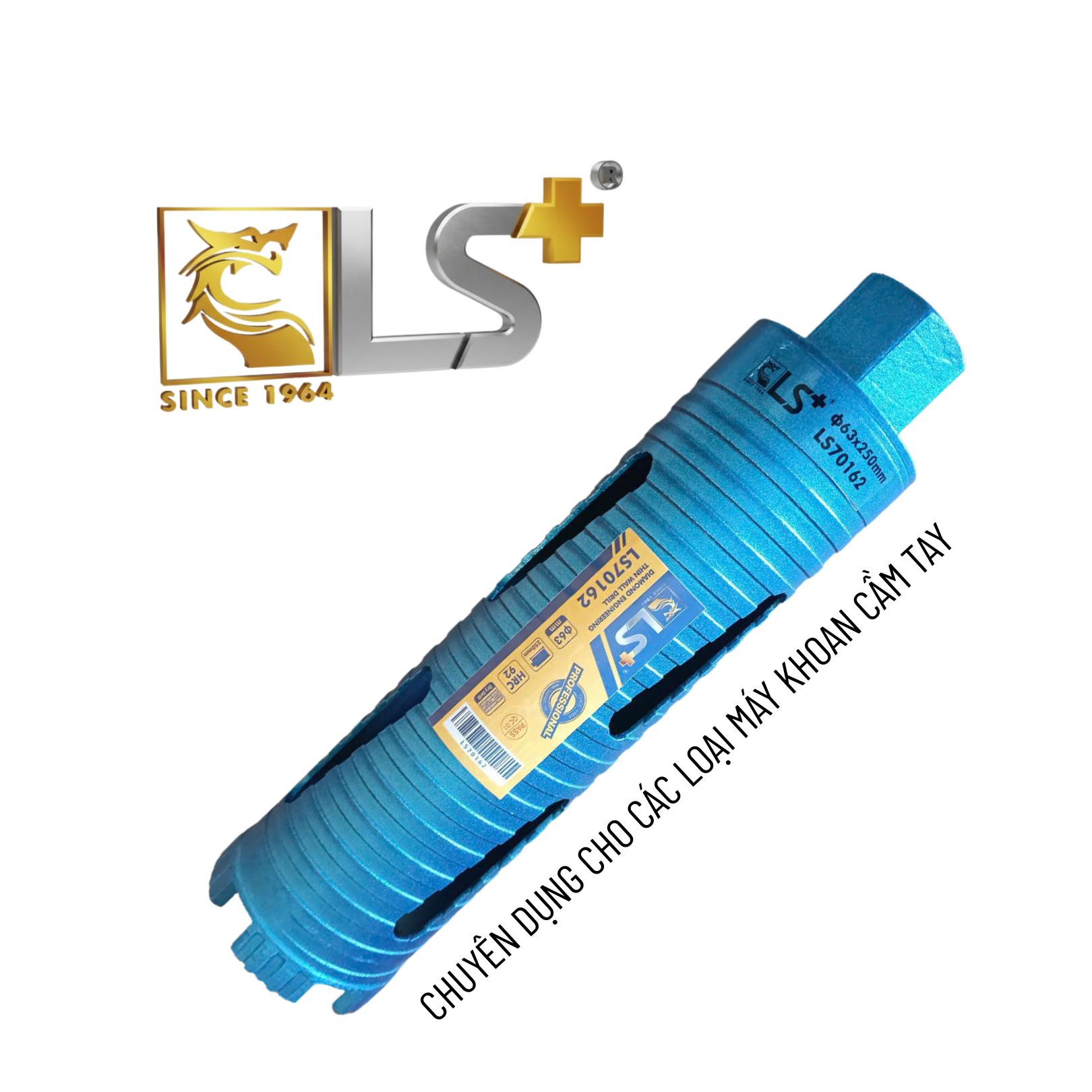 Mũi Khoan Rút Lõi Khô LS+