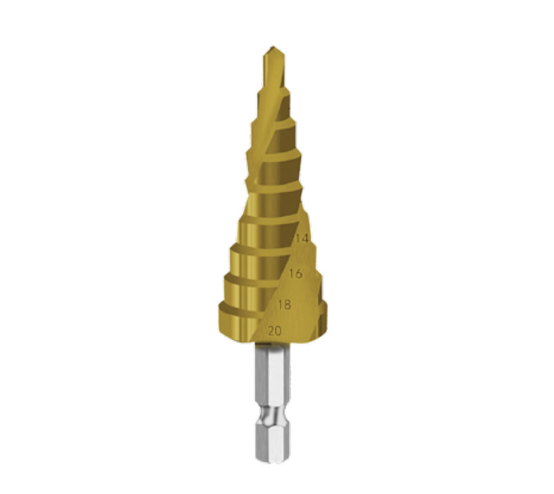 LS+ Spiral Step Drill Bit