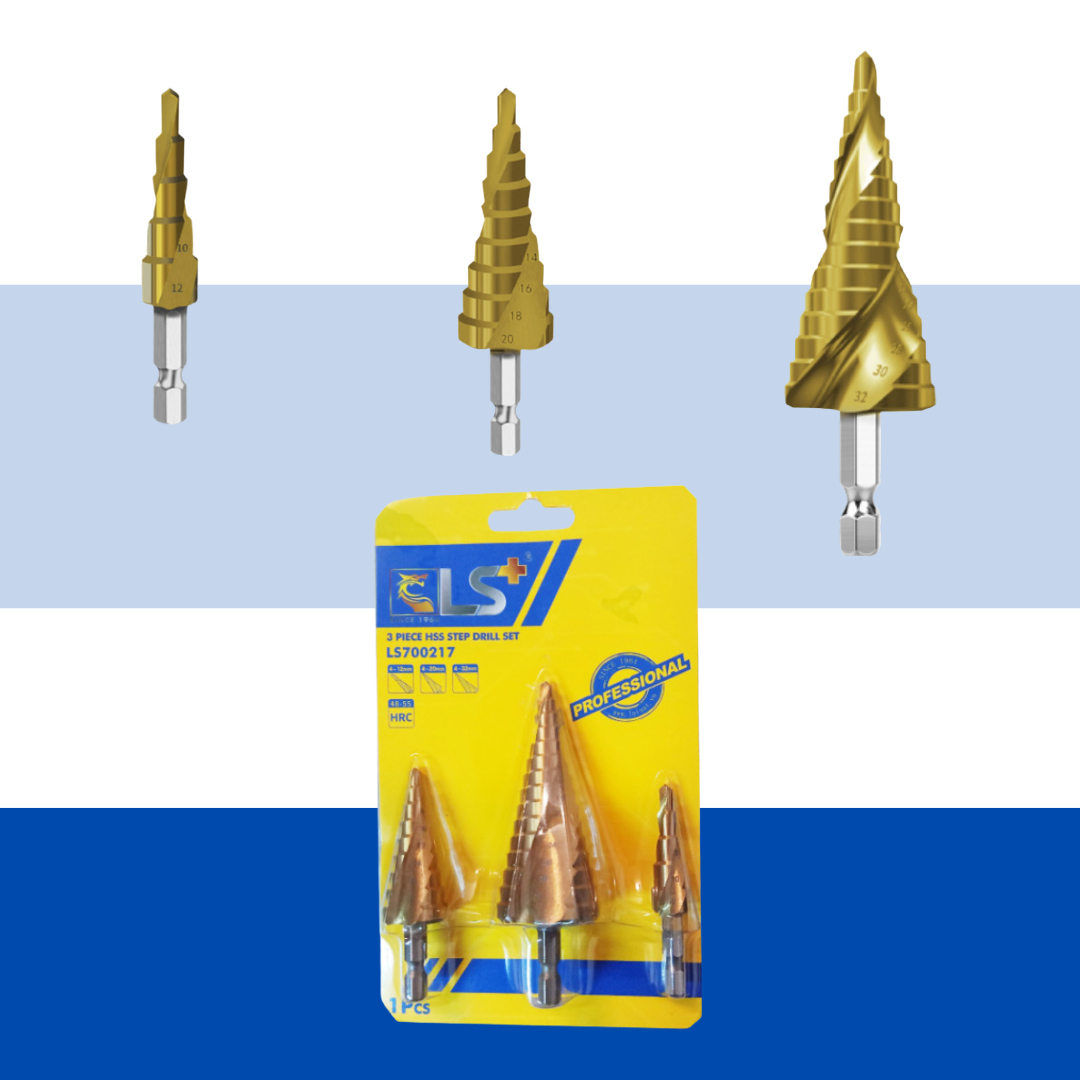 LS+ Spiral Step Drill Bit