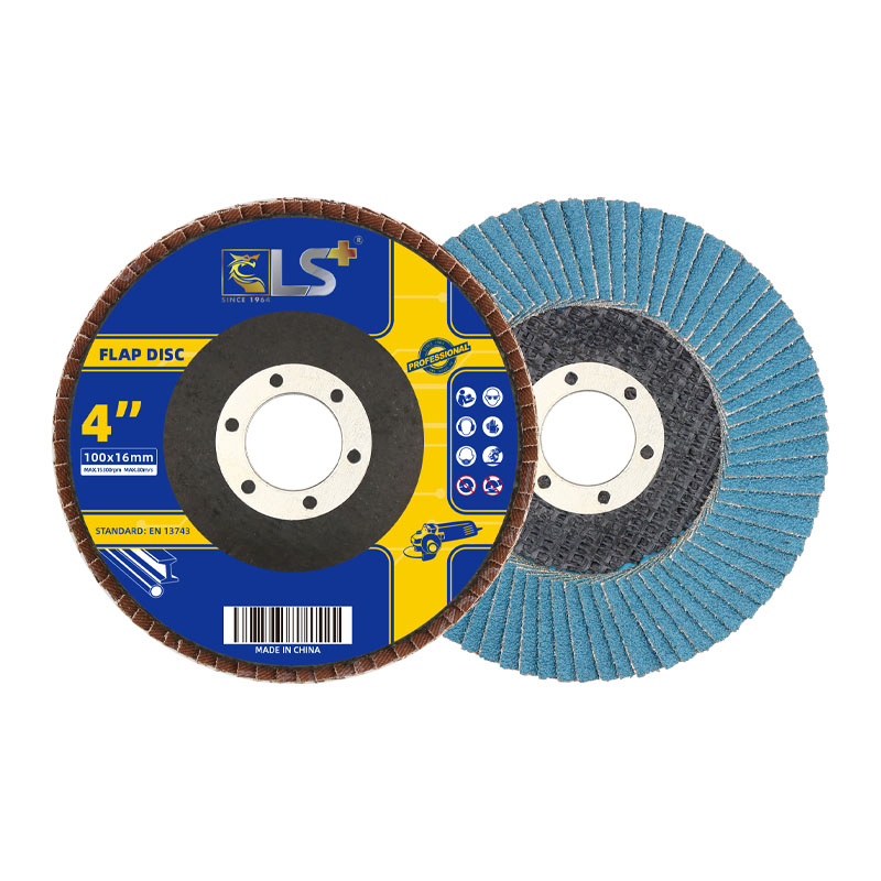 Nhám Xếp 4" Xanh P80 LS+