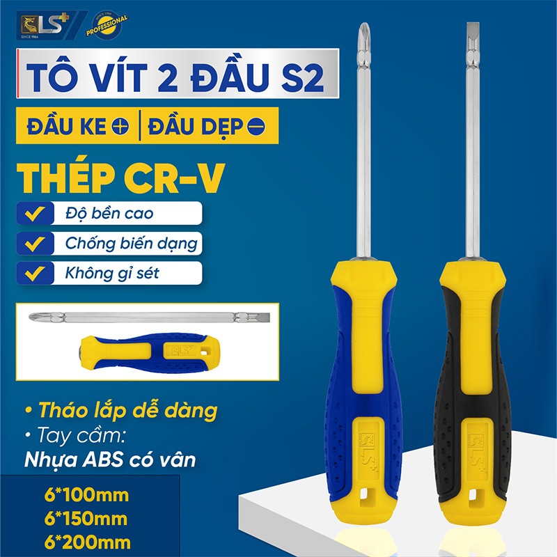 Tô vít 2 đầu S2 LS+