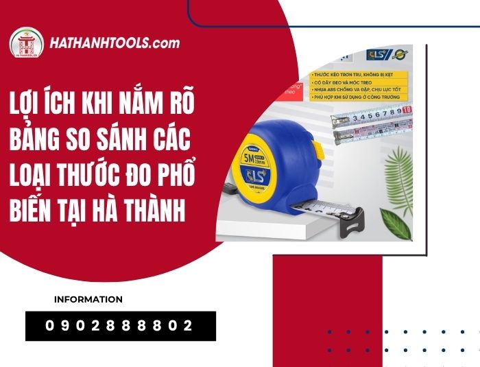 Lợi ích khi nắm rõ bảng so sánh các loại thước đo phổ biến tại Hà Thành