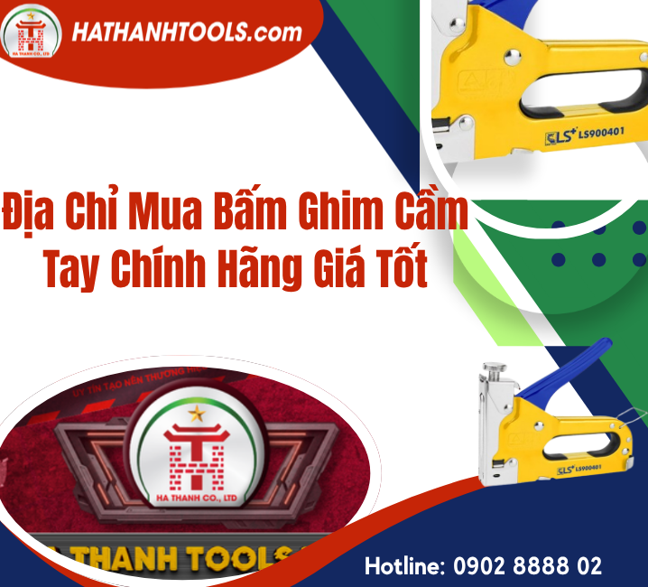Địa Chỉ Mua Bấm Ghim Cầm Tay Chính Hãng Giá Tốt