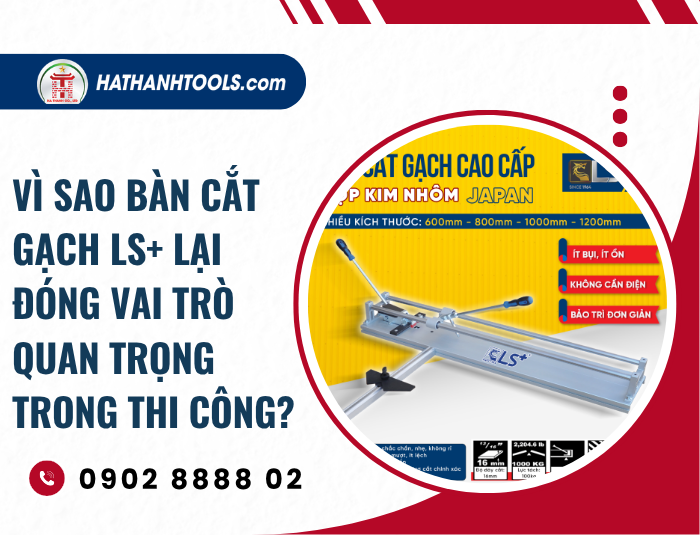 Why is the LS+ Tile Cutter Machine Important in Tiling?