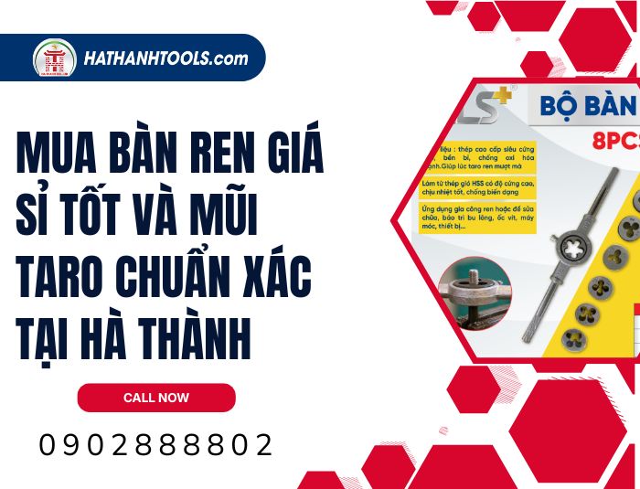 Mua bàn ren giá sỉ tốt và mũi taro chuẩn xác tại Hà Thành