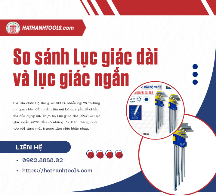 So sánh Lục giác dài và lục giác ngắn