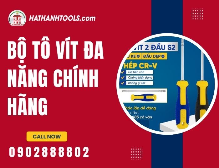 Bộ tô vít đa năng chính hãng – Giải pháp tối ưu cho mọi nhu cầu sửa chữa