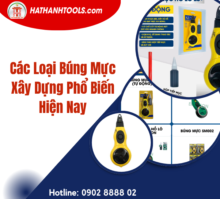 Các Loại Búng Mực Xây Dựng Phổ Biến Hiện Nay