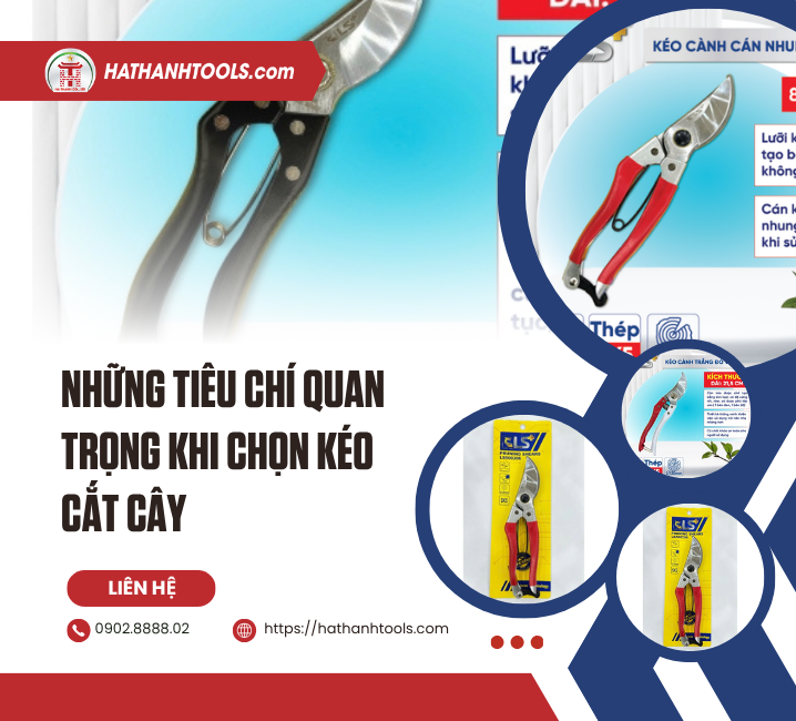 Những Tiêu Chí Quan Trọng Khi Chọn Kéo Cắt Cây