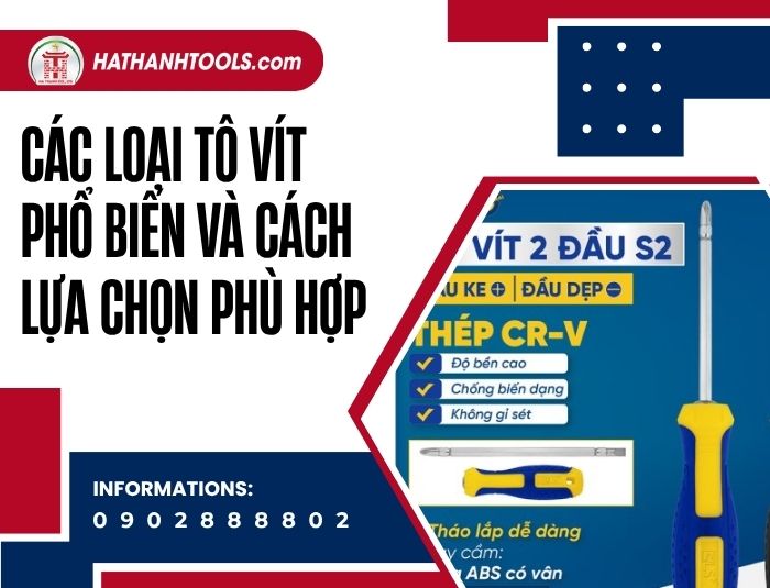 Common Screwdriver Types and How to Choose the Right One