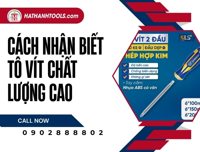 How to Identify a High-Quality Screwdriver