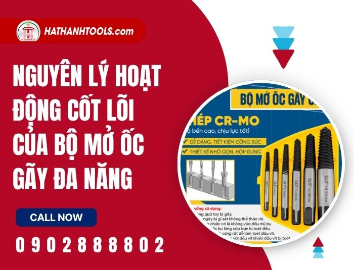 Nguyên lý hoạt động cốt lõi của bộ mở ốc gãy đa năng
