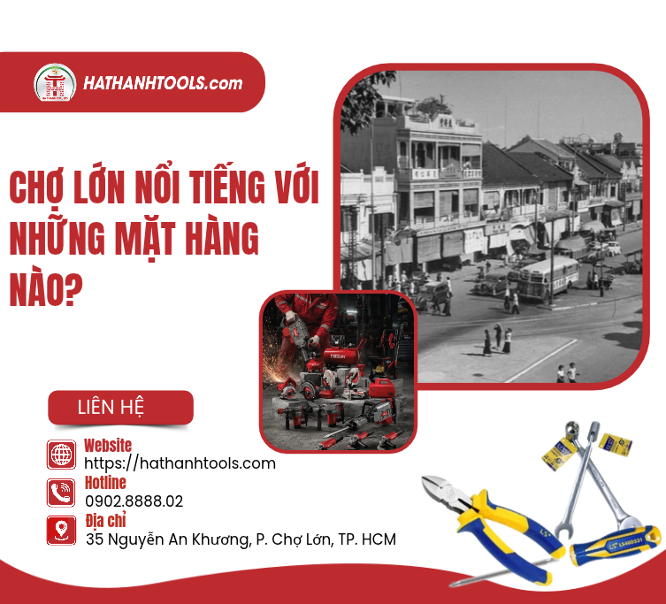 Chợ Lớn nổi tiếng với những mặt hàng nào?