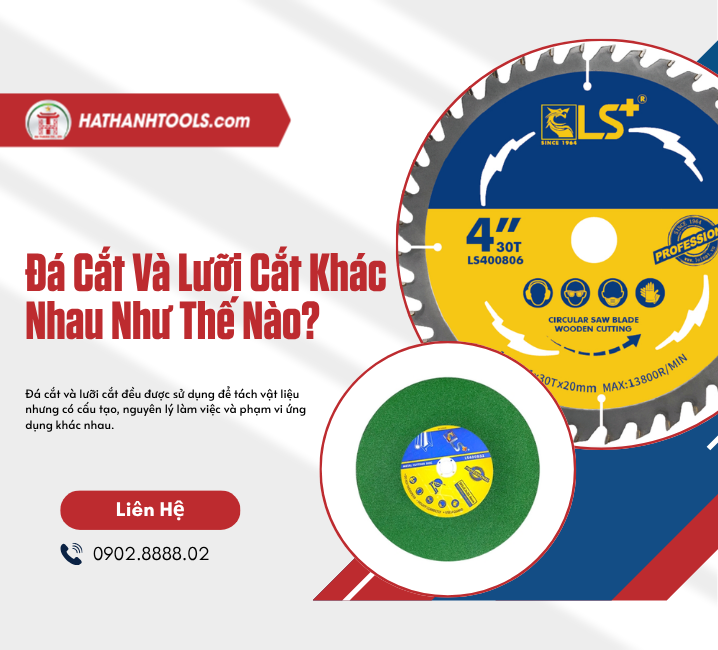 Đá Cắt Và Lưỡi Cắt Khác Nhau Như Thế Nào?