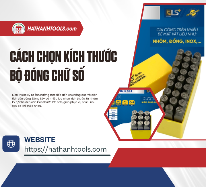 Cách Chọn Kích Thước Bộ Đóng Chữ Số
