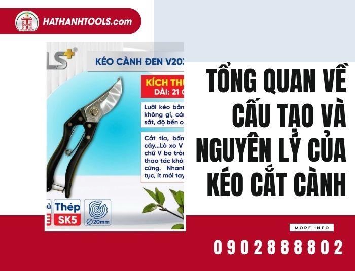 Overview of Pruning Shear Construction and Principles