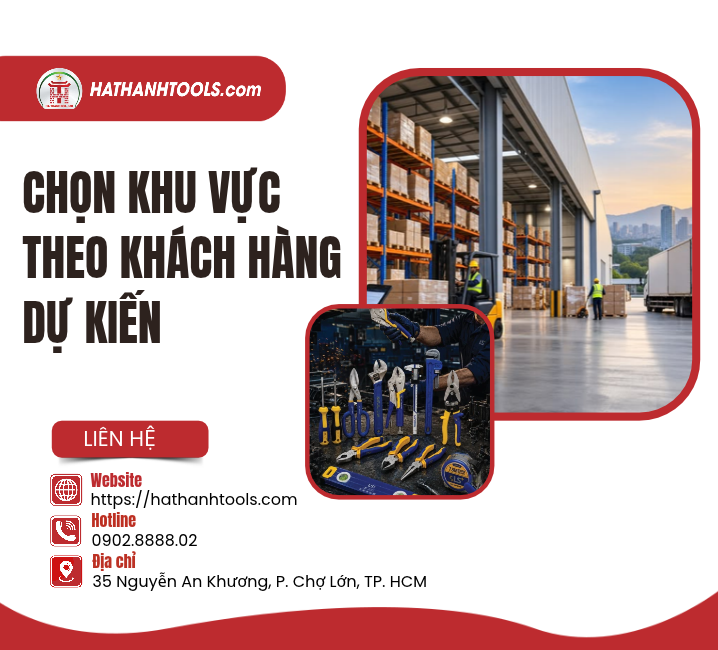 Chọn khu vực theo khách hàng dự kiến