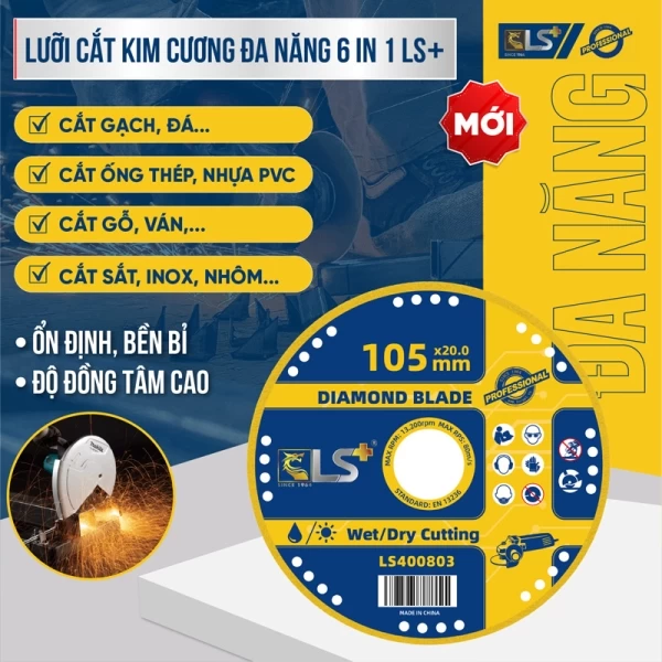 Hướng Dẫn Sử Dụng Lưỡi Cắt Kim Cương Đúng Cách