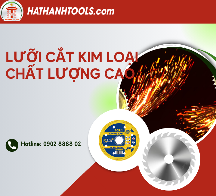 Lưỡi Cắt Kim Loại Chất Lượng Cao – Giải Pháp Gia Công Chính Xác, Bền Bỉ Và Tiết Kiệm Chi Phí