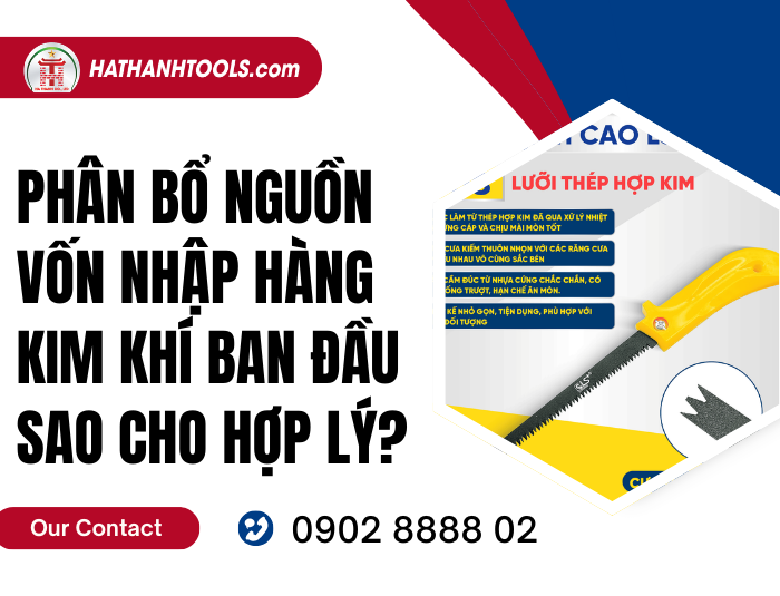 Vốn đầu tư cho máy móc thiết bị kim khí dùng điện