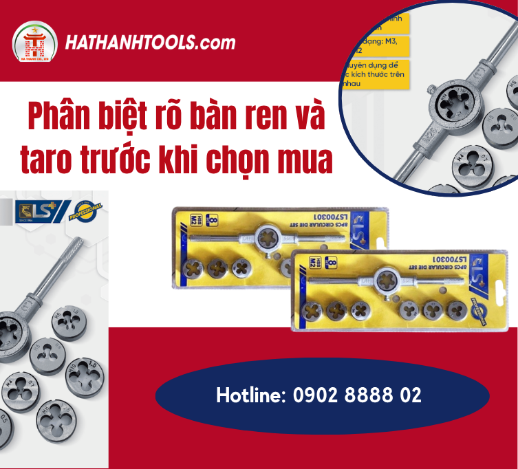 Distinguishing Between Die Handles and Taps Before Purchasing