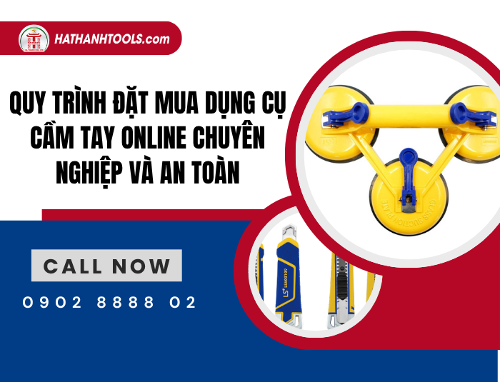 Professional and Secure Online Hand Tool Purchasing Process