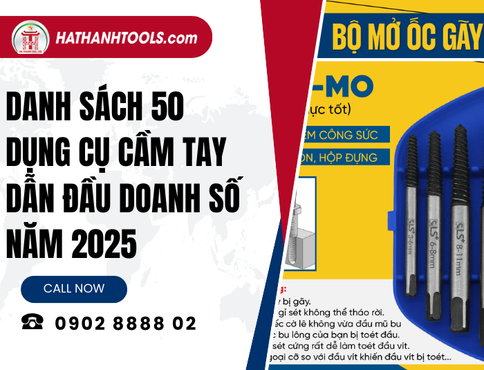 Danh sách dụng cụ cầm tay dùng điện bán chạy nhất