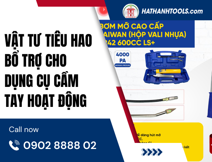 Phụ kiện và vật tư tiêu hao cho dụng cụ cầm tay