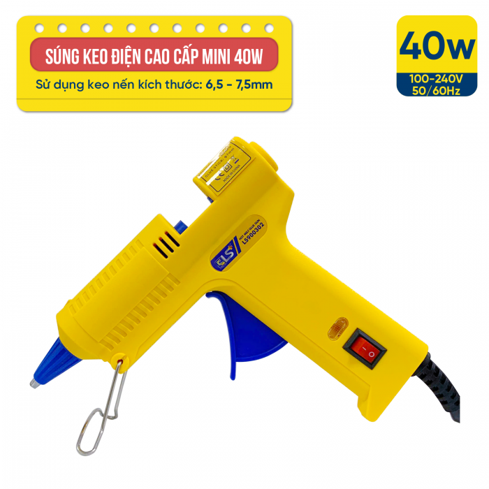 Các Loại Súng Keo Điện Phổ Biến Trên Thị Trường