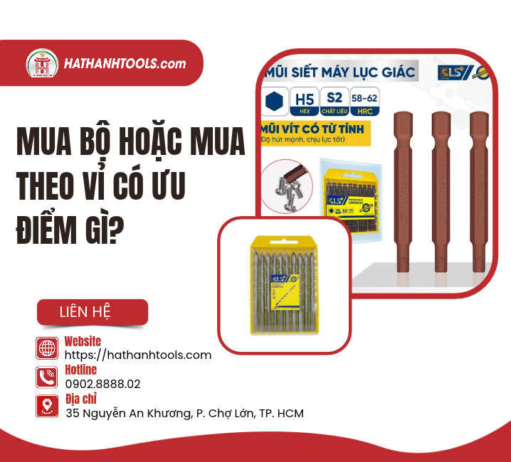 Mua bộ hoặc mua theo vỉ có ưu điểm gì?