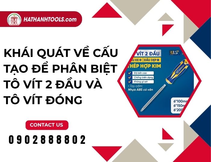 Overview of Construction for Distinguishing Double-Ended and Striking Screwdrivers