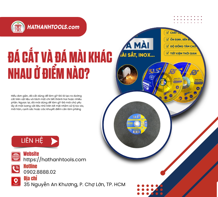 Đá Cắt Và Đá Mài Khác Nhau Ở Điểm Nào?