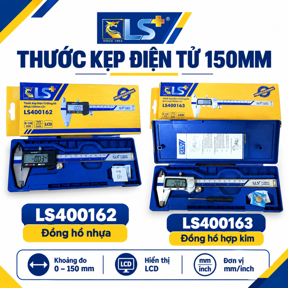 Cách Bảo Quản Thước Kẹp Điện Tử LS+ Để Sử Dụng Lâu Dài