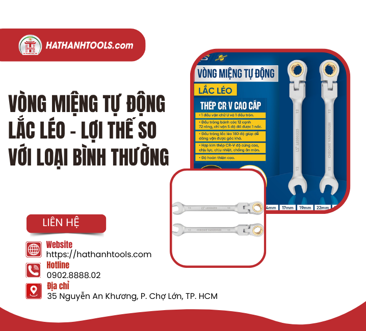Vòng Miệng Tự Động Lắc Léo - Lợi Thế So Với Loại Bình Thường