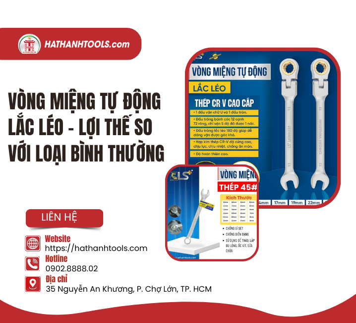Vòng Miệng Tự Động Lắc Léo – Lợi Thế So Với Loại Bình Thường