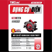 Máy cưa gỗ 185mm 1650W 8040