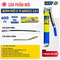 Bơm mỡ 2 ti 600cc LS+ 