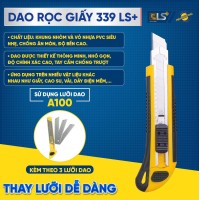 Dao rọc giấy 399 ( 3 lưỡi ) LS+ 