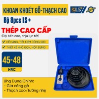 Mũi khoan khoét gỗ - thạch cao 8PCS LS+ 