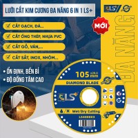 Lưỡi cắt kim cương đa năng 6 in 1 LS+ 