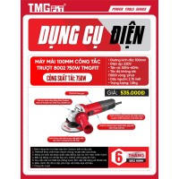 Máy Mài Góc 100mm Công Tắc Trượt 750W 8002