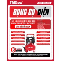 Máy nén khí không dầu 12L 1000W 8013