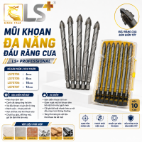 Mũi khoan đa năng đầu răng cưa LS+